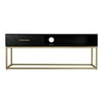 thumbnail image 6 of Tommy Hilfiger Ellias TV Stand Black and Gold, 6 of 9