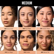 Maybelline New York Fit Me! Matte + Poreless Foundation Powder, 100 Translucent, 8.5 g, 310 Sun Beige