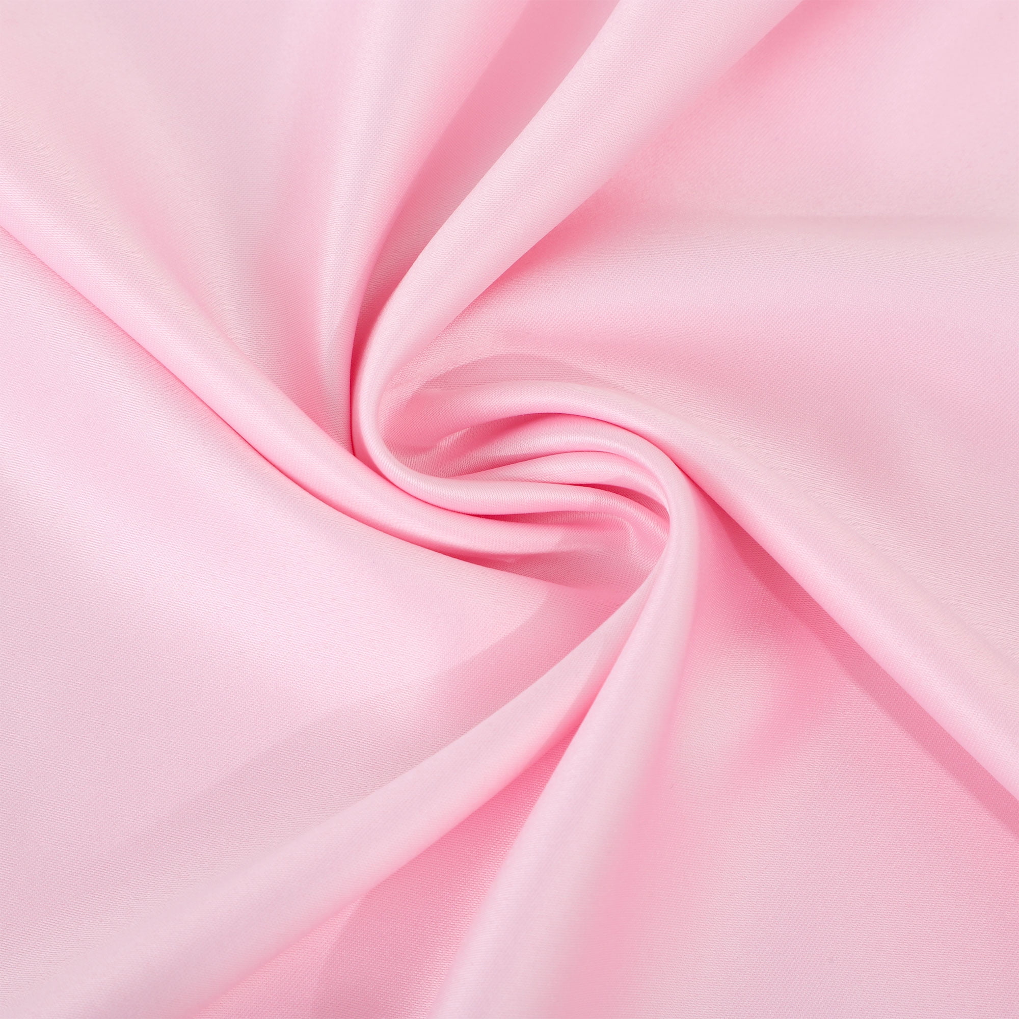 Unique Bargains 6 Pack Satin Pillowcase with Zipper, Standard, Blush