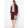 thumbnail image 2 of Catherines Women's Plus Size Colorblock Sweater Dress, 2 of 2