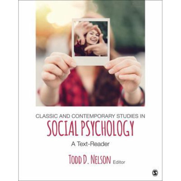 Pre-Owned Classic and Contemporary Studies in Social Psychology: A Text-Reader (Paperback) 1483370054 9781483370057
