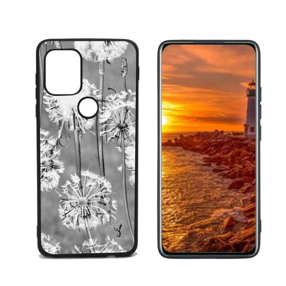 Compatible with Moto G Stylus 5G Phone Case, Dandelions-202 Case Silicone Protective for Teen Girl Boy Case for Moto G Stylus 5G