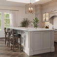thumbnail image 6 of Maven Lane Alexander Bar Stool, Reclaimed Oak with Stone Vegan Leather, Set of 2, 6 of 6