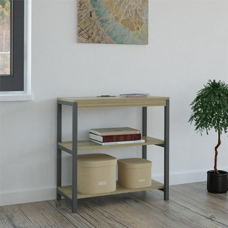 Ameriwood Home Nickle Creek 3 Shelf Bookcase, Golden Oak