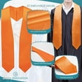 thumbnail image 4 of Endea Graduation Orange Graduation Stole, 4 of 6