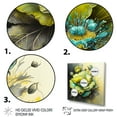 thumbnail image 3 of Designart Green Blooming Flower I Canvas Wall Art, 3 of 5