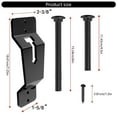 thumbnail image 5 of Rustproof Cargo Trailer Wheel Bracket Carriers Mount Easy Install for Trailer, 5 of 8