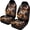 American Flag Deer, variant on XYZCANDO Car Seat Covers 2pc Front Seat Cover Car Front Seat Covers Soft Easy to Install SUV Auto, Spots Print