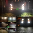 thumbnail image 2 of Alla Lighting Extremely Super Bright 9045 9040 9140 H10 9145 LED Bulb High Power 80W CREE 6000K Xenon White LED 9140 H10 9145 Fog Light Bulbs Lamps Replacement, 2 of 9