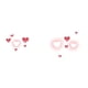 thumbnail image 1 of CAIROYAR Pegatinas de corazón dulce para la cara, tatuajes, festivales, fiestas, maquillajes faciales, 1 of 7