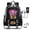 Black 1, variant on New cartoon anime cool digital fun circus cute print large-capacity backpack for students, campus outdoor sports, and laptop use