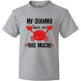 thumbnail image 3 of Inktastic Grammy Loves Me Grandchild Gift Youth T-Shirt, 3 of 5
