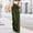 Army Green, variant on Women's Summer Boho Casual Jumpsuits Wide Leg Corduroy Overalls Floral Print Baggy Rompers with Pocket Adjustable Straps Baggy Pants Gray 16-18