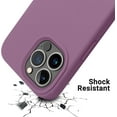 thumbnail image 6 of for iPhone 13 Pro Max Case, Silicone Shockproof Slim Thin Phone Case for iPhone 13 Pro Max 6.7 inch (Lilac Purple), 6 of 15