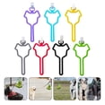 thumbnail image 2 of Miangastore Dog Poop Bag Holder Leash Clip Easy To Attach Polyethylene 7pcs Assorted Colors, 2 of 8