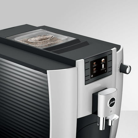 JURA - E6 Espresso Machine with Easy Cappuccino Function - Platinum
