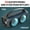 Blue, variant on For Universal Outdoor Waterproof 2.5" Woofer Portable Boombox Wireless Bluetooth Stereo with Light Speaker Black