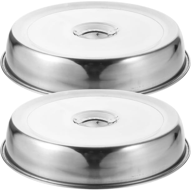 Tapa De Acero Inoxidable Para Bistec Cubierta De Alimentos Protectora Para Parrilla Cocina Hogar Mantiene Calor Higiene Cocina Interior Y Exterior