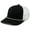 Black/White/Black, variant on 104BR Trucker Snapback Braid Cap