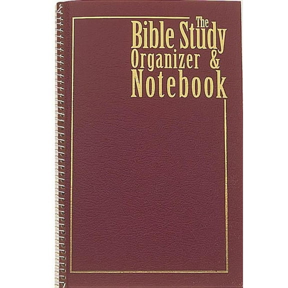 Bible Study Organizer & Notebook, (Hardcover)
