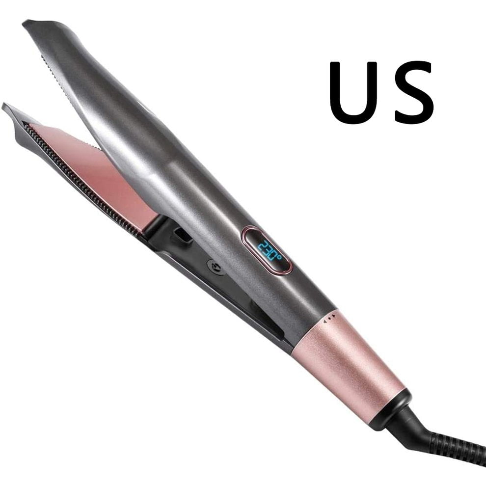 New! TwoInOne Curling And Straightening DualPurpose Twisting Hair