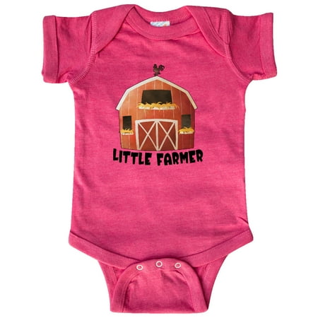 

Inktastic Little Farmer- Barn Gift Baby Boy or Baby Girl Bodysuit