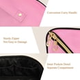 thumbnail image 3 of Iauyy Rhombus Cosmetic Bag with Handle Large Capacity Luxury Twill Travel Makeup Bag ,Color Is Smooth and Uniform, 3 of 8