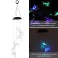 thumbnail image 3 of MasteelfCA 1PC Christmas Elk Wind-bell Lamp Solar Energy Light Pendant Garden Decoration, 3 of 7