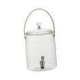 thumbnail image 2 of Dispensador de bebidas para refrigerador, jarra de agua fría con grifo, práctico cubo transparente de gran capacidad para bebidas, jarra de jugo para 35 litros, 2 of 8