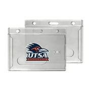 UTSA Road Runners Officially Licensed Clear View ID Holder - Collegiate Badge Protection