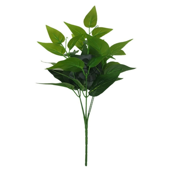 2026 Hot!Green Luo Green 7 fork Chicken Heart Green Bundle Flower Artificial Flower Decoration