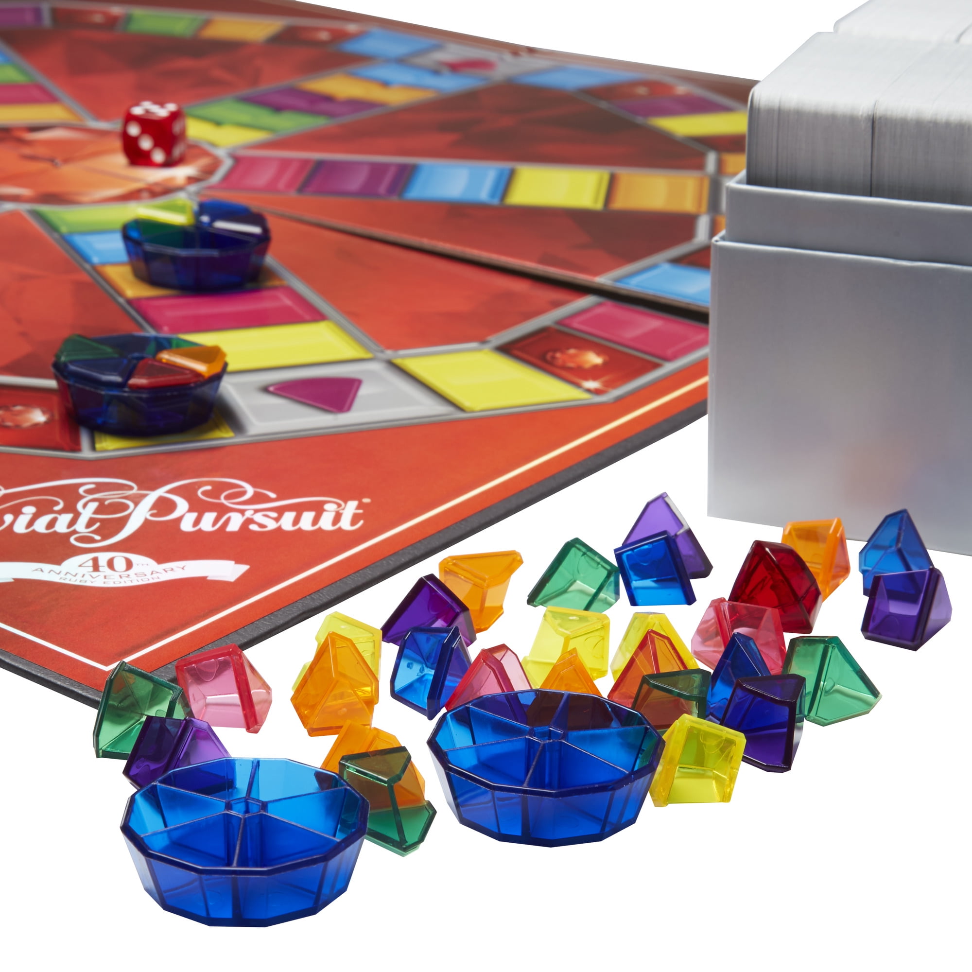 Hasbro Trivial Pursuit 40th Anniversary Ruby Edition Board Game
