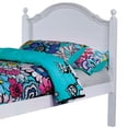 thumbnail image 4 of Furniture of America Crista Mattress Ready Wood White Twin Kids Bed, 4 of 6