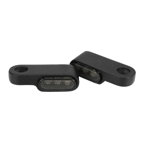 Mini luces intermitentes para motocicleta, luces LED universales para motocicleta Negro