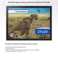 thumbnail image 2 of ArtToFrames 27x20 Inch -  CM Black Puzzle Frame for 2000 piece Puzzles.1.25 Inch Custom Wood Puzzle Frames, Black with Beads - Comes with Economy Acrylic, 2 of 6