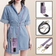 thumbnail image 6 of for Samsung Galaxy S20 Ultra Wallet Case, Crossbody Phone Purse with Card Holder for Women, Zipper PU Leather Carrying Cover Gift with Shoulder Strap Kickstand Anti-drop for S20 Ultra - Purple, 6 of 10