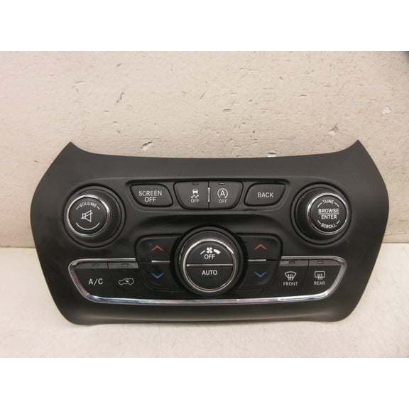 Pre-Owned 15 16 17 18 Jeep Cherokee Auto Dual Ac Heater Climate Temperature Control OEM (Good)
