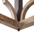 thumbnail image 5 of LNC 8-Light Farmhouse Distressed Grayish Wood and Rustic Bronze Linear Chandelier, 5 of 12