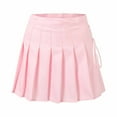 thumbnail image 4 of EDFBUYKRS Female Skirts Maxi Skirts for Women 2026 Tall Women’S Pleated Skirt Basic Skirt School Cheerleader, 4 of 9