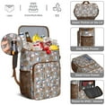thumbnail image 5 of Travel Cooler Bag - Baseball Items Pattern Camping Beer Cooler Backpack with Bottle Opener- Waterproof Insulated Picnic Backpacks - Cooler Bag for Beach, 5 of 6