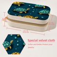 thumbnail image 5 of Sea Turtle Travel Organizer: Velvet Portable Necklace Organizer with Removable Compartment - Gift Jewelry Boxes and Jewelry Organizer, 5 of 7