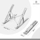 thumbnail image 2 of Soporte portátil plegable de aluminio para portátil | Soporte de escritorio con 6 niveles de ajuste de altura | Compatible con portátiles de 11/11,6/13,3/14/15/15,6 pulgadas, 2 of 5