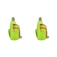 thumbnail image 4 of Minnieouse Bolsa de pecho ligera para hombres Versatilidad y elegante Bolsa de un solo hombro Bolsas de pecho para mujeres Hombres verde claro verde claro 2piezas, 4 of 6