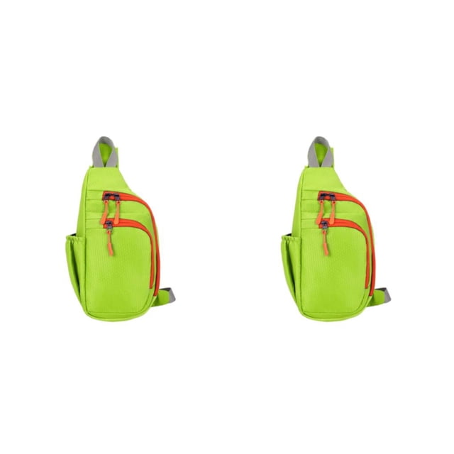 Sonducket Bolso multifuncional Ligero para entusiastas de la bolsa de pecho de moda Deportes Ciclismo Tendencia Bolsa de pecho verde claro verde claro 2Conjunto