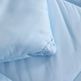 thumbnail image 5 of Ntbay 5 Piece Twin Bedding Comforter Set, Ultra Soft and Breathable Bed in a Bag, Includes Quilted Comforter, Fitted Sheet, Flat Top Sheet, 2 Envelope Pillowcases, Aqua, 5 of 8