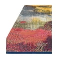 thumbnail image 6 of Unique Loom Outdoor Modern Collection Area Rug - Azera (10' x 12' 2" Rectangle Multi/Blue), 6 of 7