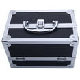Zimtown Pro Aluminum Makeup Train Jewelry Storage Box Cosmetic Lockable