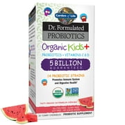 Garden of Life Dr. Formulated Probiotics Organic Kids+ - Watermelon, 30 Chewables
