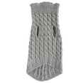 thumbnail image 2 of Prendas De Punto Para Perros, Suéter Para Perros, Suéter De Dos Patas Con Cuello Alto, Tejido Por Cable, Cálido, Fácil De Usar, Cómodo Para Perros, 2 of 7