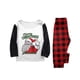 thumbnail image 1 of Moonsky Christmas Elf Christmas Pajamas For Family Parent-child Warm Christmas Set Printed Home Wear Pajamas Two-piece Mom Set Matching Christmas Pjs For Family(130#Kids), 1 of 4